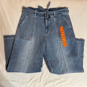 Hudson Jeans Light Blue Cropped Denim